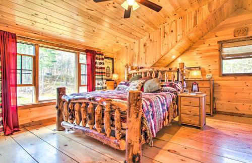Chic Brandon Cabin with Pool, Hot Tub and Sauna! - Foto 15