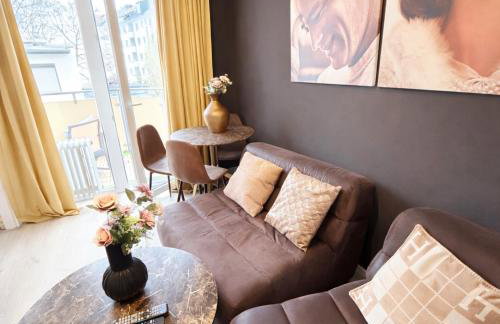 Luxury Design Apartment Düsseldorf City Center mit Balko - Foto 7