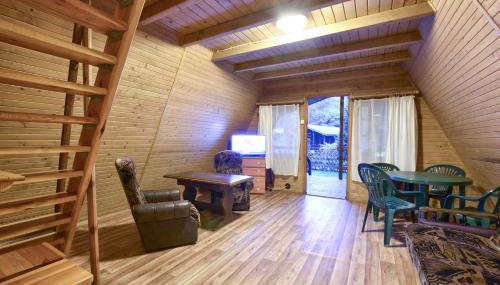 Ośrodek Wypoczynkowy Puszczyk Wolnostojące Domki Sosnowe z zadaszonym tarasem - Foto 3