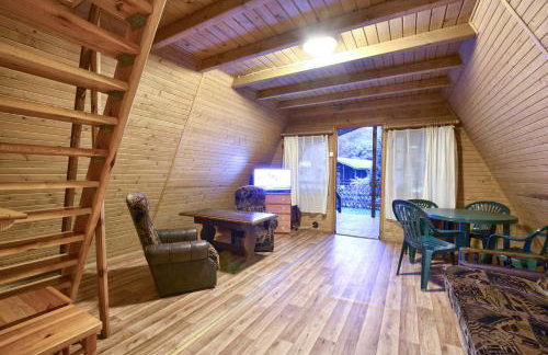 Ośrodek Wypoczynkowy Puszczyk Wolnostojące Domki Sosnowe z zadaszonym tarasem - Foto 3