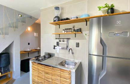 LOFT Rio 102 - Refúgio Romântico Inclusivo com Piscina Privativa - bem prox a Vilas Gastronômicas, Polo de Artesanato e Associação Peixe-boi - Foto 14