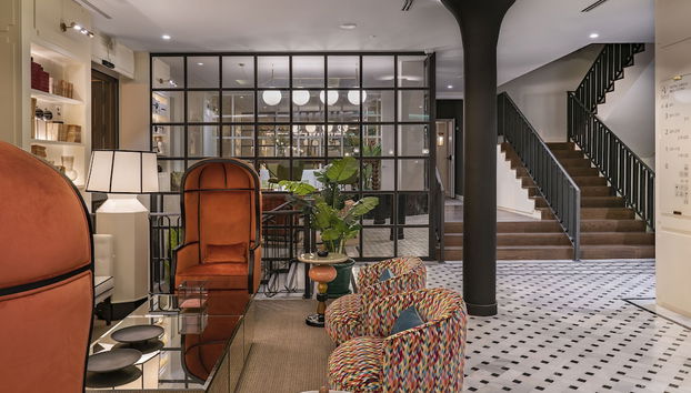 Sala de estar do lobby