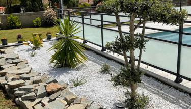 A 700m de la plage,villa FAMIGLIA avec piscine - Foto 4, Garden view