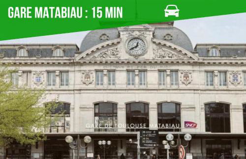 expat renting - Le Bohème Zen - Proche Airbus - Foto 33