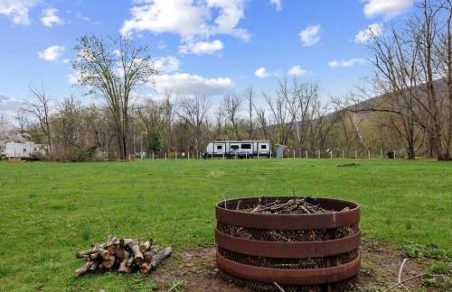 Riverfront Cabin Wood Stove Fire Pit & Grill - Foto 35