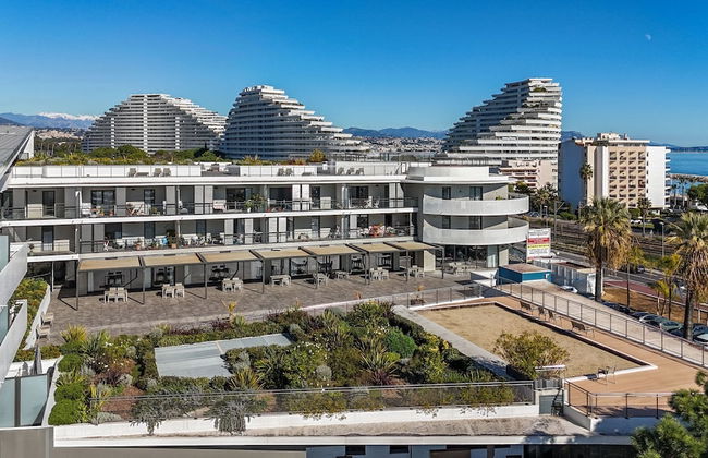 Zenao Appart'hôtels Villeneuve Loubet - Foto 35