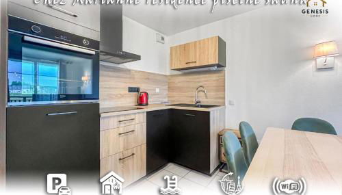 Chez Marianne Résidence Piscine Sauna - Foto 2