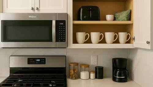 Warm & Cozy Escape - NYC & NWK with Free Parking - Foto 5, stove, pet friendly, toaster, minibar