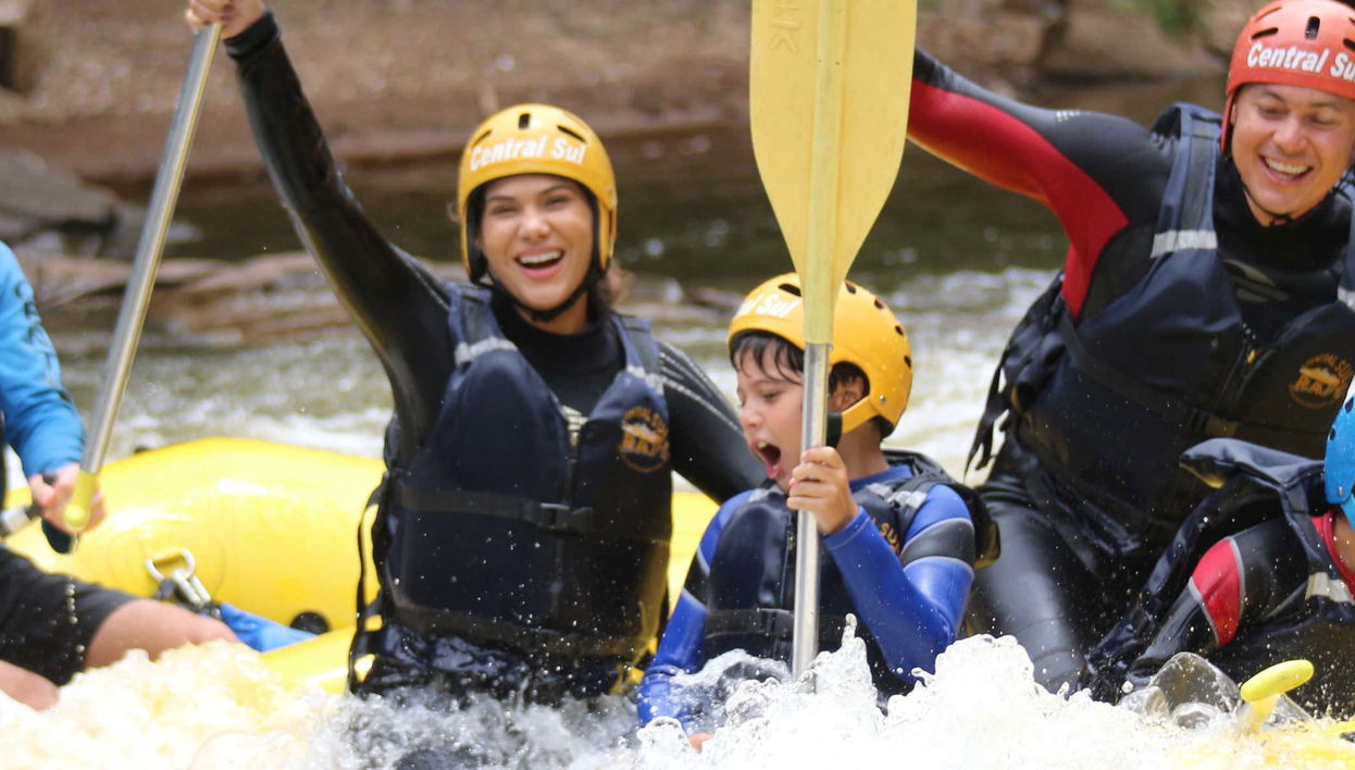 Rafting de 10 kilómetros en el Parque das Laranjeiras