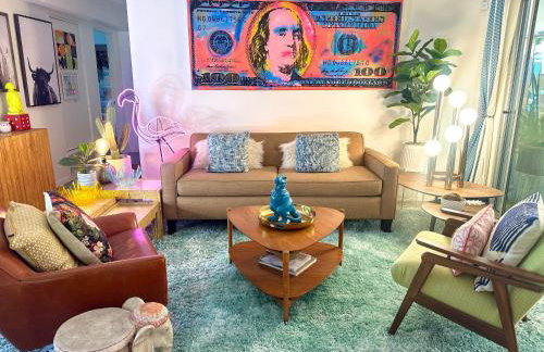 The Twin Palms Art House - vibrant, design-centric oasis, 2 mi to dowtown PS ID 3629 - Foto 4