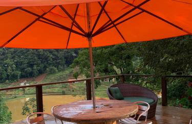 Sítio Recanto dos Lagos piscina sauna e churrasqueira - Foto 23
