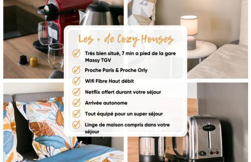 Bright & Chill - Terrasse - À 7 min Gare Massy TGV - Foto 34