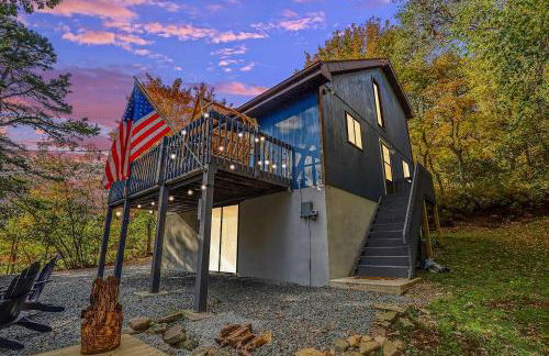 Hot Tub, Fire Pit and Barrel Sauna Poconos Abode - Foto 32