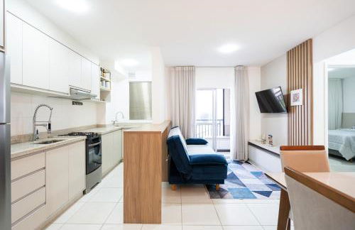 Apartamentos completos a 15min BETO CARREIRO com WI-FI CHURRASQUEIRA em CONDOMÍNIO com PISCINA portaria 24h Ideal para família - Foto 30