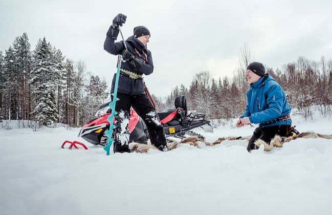 Pêche sur glace à Kittilä - Photo 1