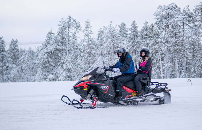 Aventura de moto de neve por Rovaniemi - Foto 8