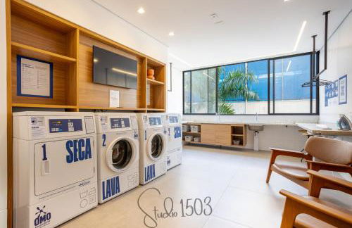 Studio Novíssimo Automatizado ao lado do Allianz Parque - Foto 23