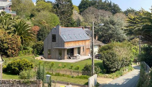 Villa en bois Perros-Guirec - GWEZ-ROZ - Foto 2, Garden, Garden view