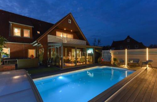 Ferienwohnung Haus zum Seehund mit Pool, Garten und Tischtennisplatte - Foto 14