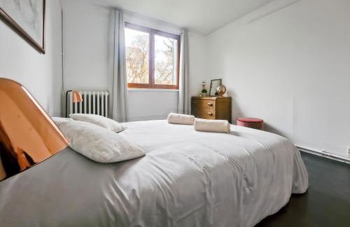Appartement Chaleureux, Jardin Privé, Centre ville - Foto 10