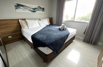 08- Studio perfeito para família! Aconchegante e novo! - Foto 13