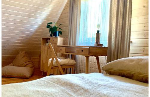 Mazurska bania u Pana Szeptuna - drewniany dom na skraju lasu - Foto 23