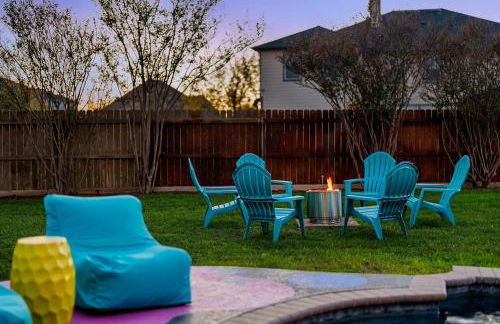 Grand 6BR 3BA Pool Escape Round Rock - Foto 43