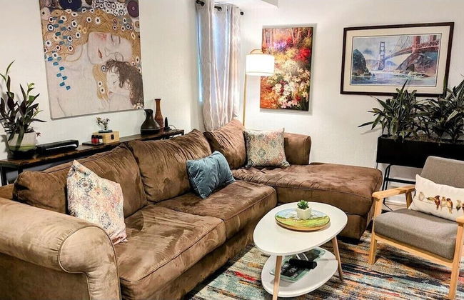 Coast PalmTree Yard 2BR Block from Beach - Foto 5