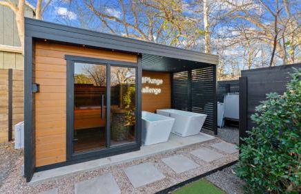 New 6 BR, 4.5B, Pool, Hot Tub, Cold Plunges, Outdoor Sauna, Bar, 9 TVs - Foto 37