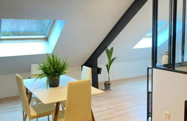 Appartement Atypique- Esprit Atelier Loft - parking privé - Wifi - vidéo - Foto 20