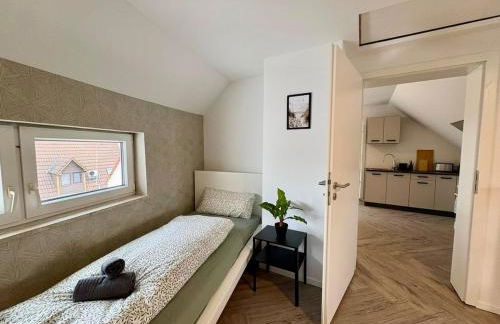 modernes Apartment 4 für Monteure mit Parkplatz in Lampertheim - Foto 13