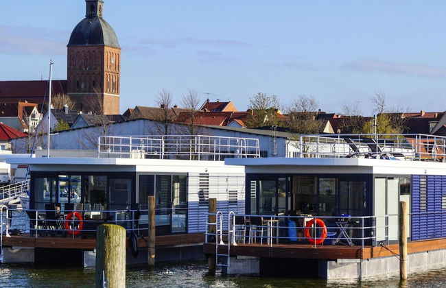Hausboot Schwimmendes Haus in Ribnitz-damgarten - Foto 16