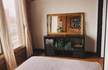 420 Friendly SKYLINE view Downtown Loft FREE Parking - Foto 11