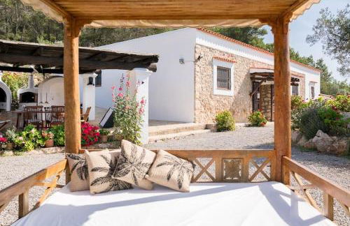 Casa Can Lluc con piscina, jardín y vista al campo - Foto 7