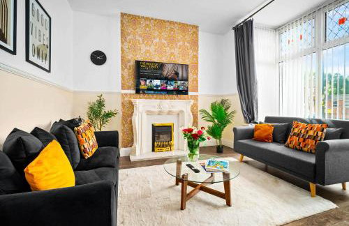 Modern 6-Bedroom Home - Sleeps 12 - Parking - Garden 568P - Foto 10