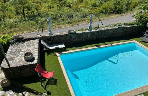 Maison de vacances avec piscine privée, Ardèche, Le Mas de Jallet, proche les Vans, Les Assions - Foto 15