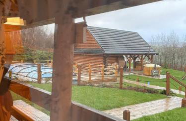 Domki Zagroda Domek z bala z basenem & sauna & balia z hydromasażem - Foto 79