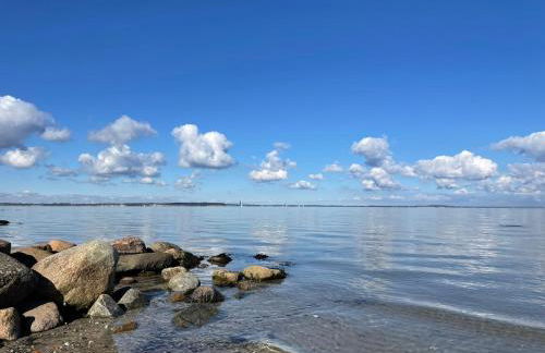 Ferienwohnung Teve - ebenerdig unter Reet & hyggelig mit Kamin - Foto 5