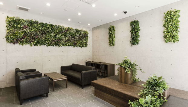 Sala de estar do lobby