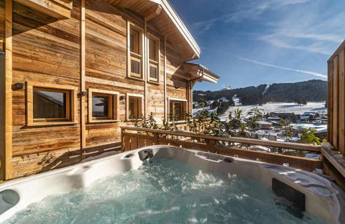 Duplex Pen Men - LES GETS, proche du centre, jacuzzi, superbe vue - Foto 22