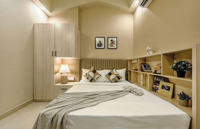 Alaya Stays Veera Serina 3 BHK with Pool - Foto 1