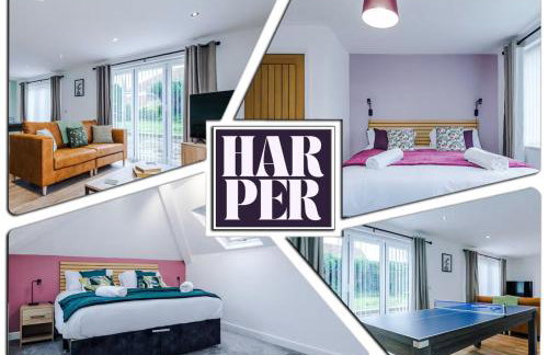 4 Bedroom House Sleeps 8 with Loft Bedroom and Pool Table in Hawarden - Foto 1