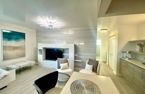 Panoramic luxurious waterfront one bedroom apartment with Miami skyline view Free parking 5min drive to Miami Beach - Foto 18