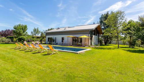 Maison l écrin d Ecully Feu de Bois & Silence Inspirant a 2 pas de Lyon - Foto 5, Garden, sunbed, Garden view