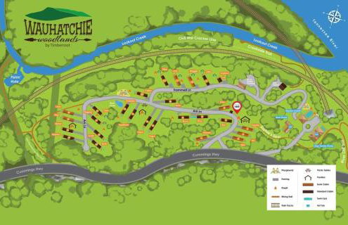 Tiny Cabin Village Private Hot Tub Lynda Cabin - Foto 27