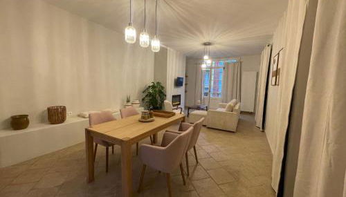 Duplex en rez-de-chaussée avec cour intérieure privée, proche de la mer, WIFI - Foto 4