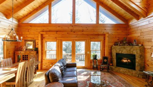 Unique Mountain Cabin Retreat with Hot Tub and View - Foto 4