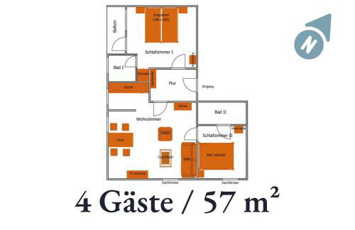 Ferienhaus Petra - Großzügige Ferienwohnungen in bester Bodenseelage l 1 Minute zum Bodensee l 7 Ferienwohnungen l Vollausgestattete Küchen l Gratis-WLAN l Gratis Parkplätze l Mitten auf der Mettnau - Photo 59
