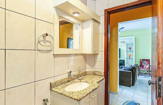 Apto em Mongaguá Prédio frente mar - Foto 12