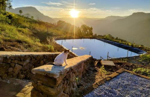 Chalé romântico com vista e banheira - Foto 18